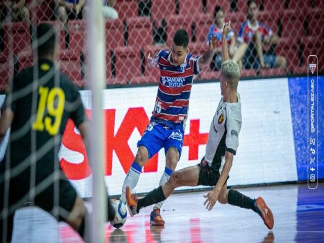 Fortaleza elimina o Sport e enfrenta o Apodi Futsal na final do Campeonato Brasileiro