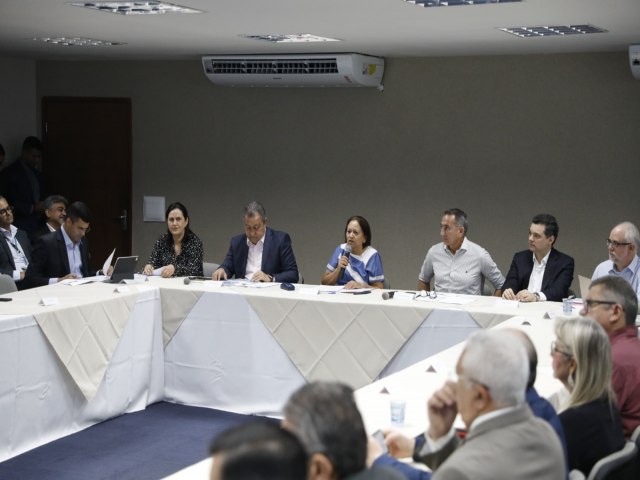 Governadora e ministros discutem medidas de celeridade s obras do Novo PAC no RN