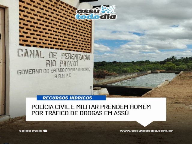 Come�ou a obra de restaura��o do canal do Patax�