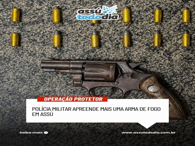Pol�cia Militar apreende mais uma arma de fogo em Ass� 