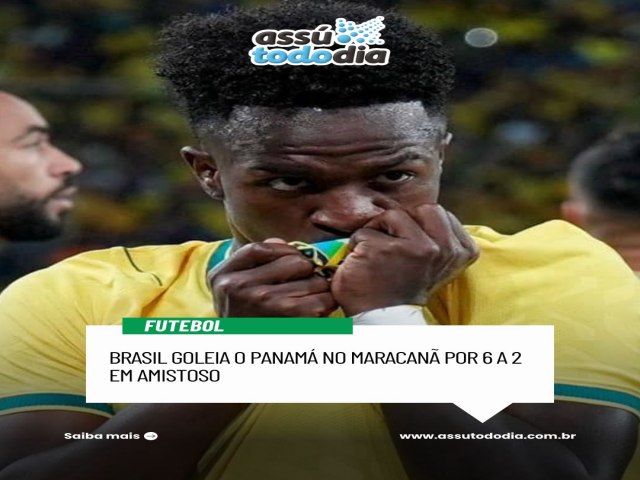 Brasil goleia o Panam� no Maracan�