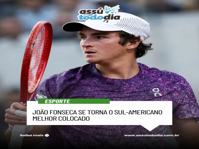Jo�o Fonseca se torna o sul-americano melhor colocado