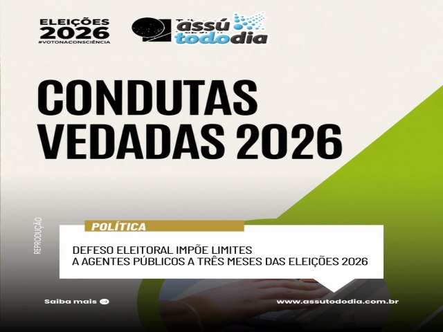 Defeso eleitoral imp�e limites a agentes p�blicos a tr�s meses das Elei��es 2026
