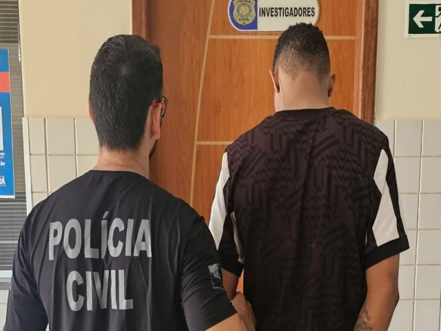 Homem  preso por trfico de drogas em Tucum