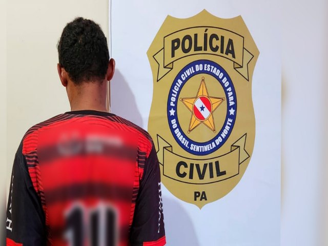 Homem  preso em flagrante por violncia domstica, em Tucum