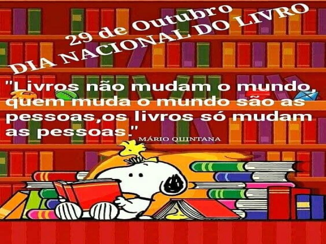 Dia Nacional do Livro  comemorado neste sbado (29/10)