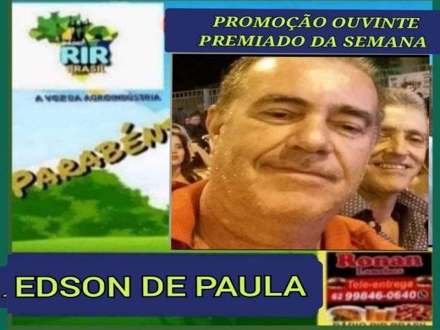 GANHADOR DA PROMOO RONAN LANCHE