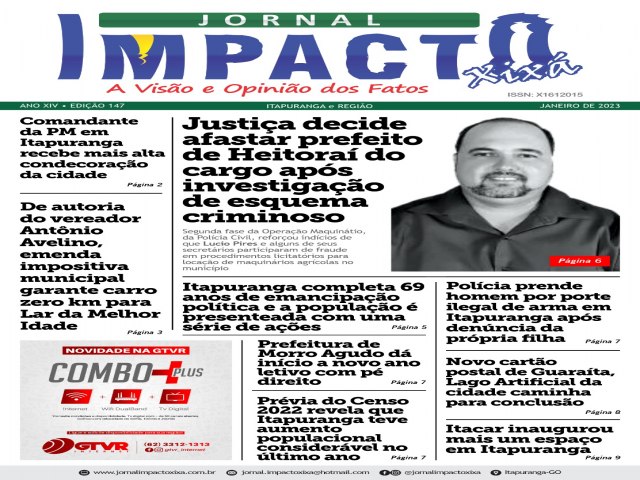 Jornal Impacto Xix  A Viso e Opinio dos Fatos!