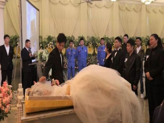 Casamento entre pessoas mortas  tradio na China