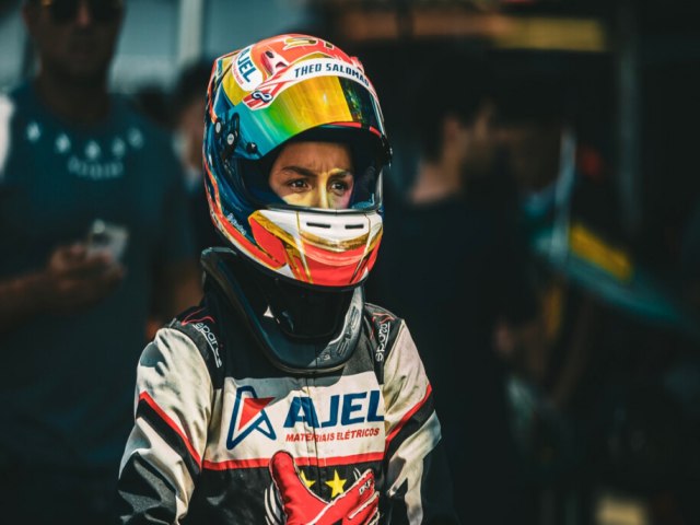 Aps abandono, Theo Salomo fica em stimo na etapa da Copa So Paulo Light de Kart do fim de semana