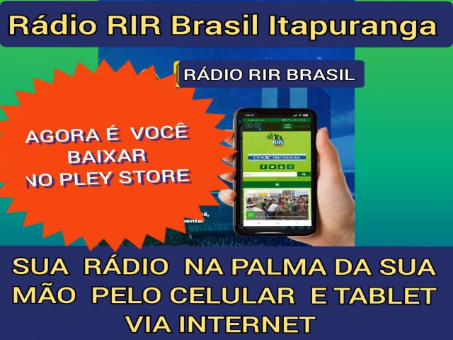 RADIO RIR BRASIL - A VOZ DO MANEJO AGROINDUSTRIAL PLANEJADO  DE  ITAPURANGA  PARA O BRASIL