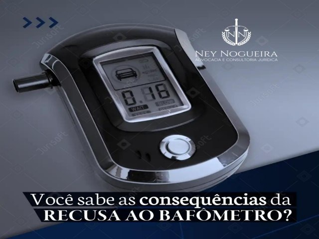 O motorista que se negar a assoprar o detector, no colocando sua sobriedade  prova perante a autoridade de trnsito, estar sujeito ao pagamento de multa e  suspenso do seu direito de dirigir por um ano.