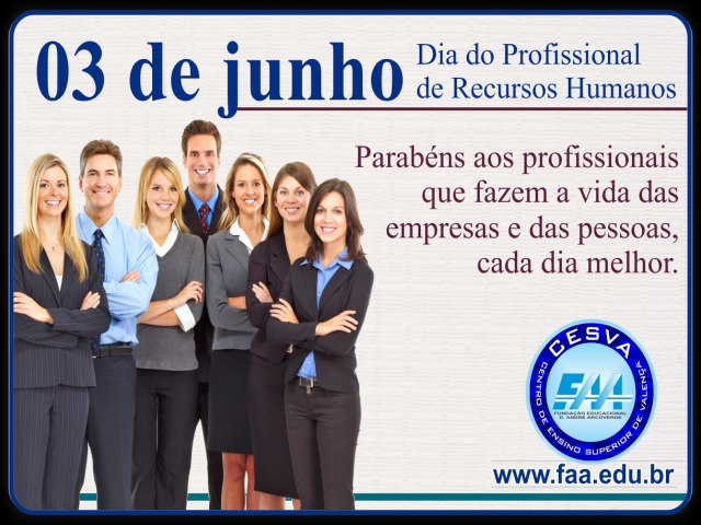 SESSO CURIOSIDADES: DIA 3 DE JUNHO  O DIA DO PROFISSIONAL DOS RECURSOS HUMANOS