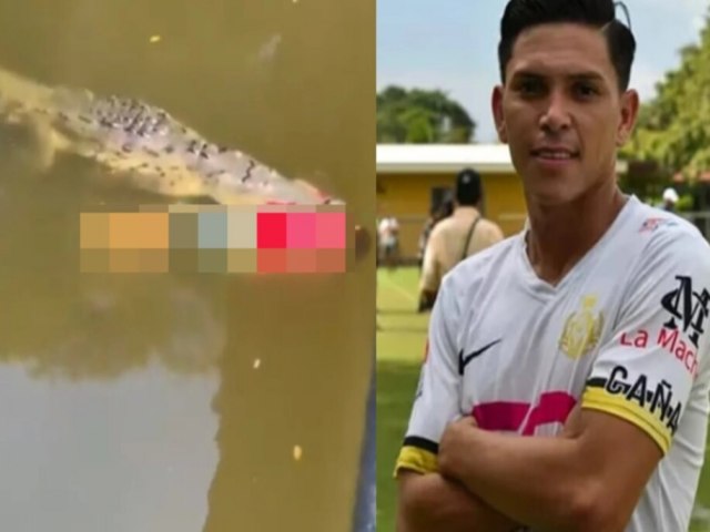 Jogador de futebol  morto por crocodilo aps pular em rio da Costa Rica