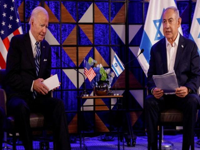 Exploso em hospital em Gaza aumenta tenso em dia de visita de Biden a Israel