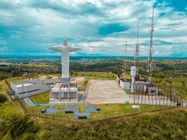 Revitalizado, Cristo ser entregue no sbado em Senador Canedo