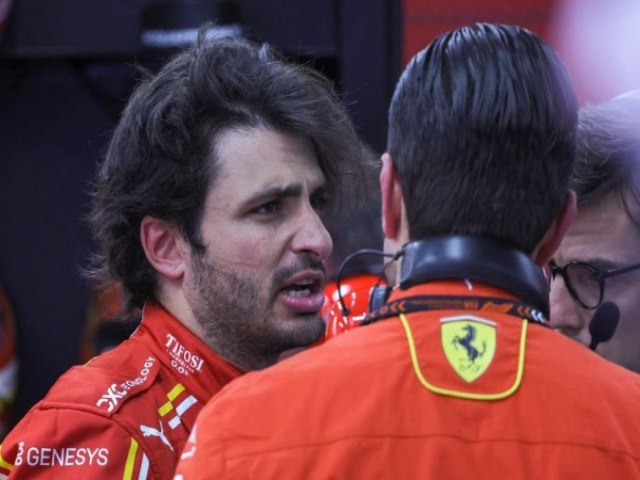 F1: com apendicite, Sainz desfalca Ferrari no GP da Arbia Saudita