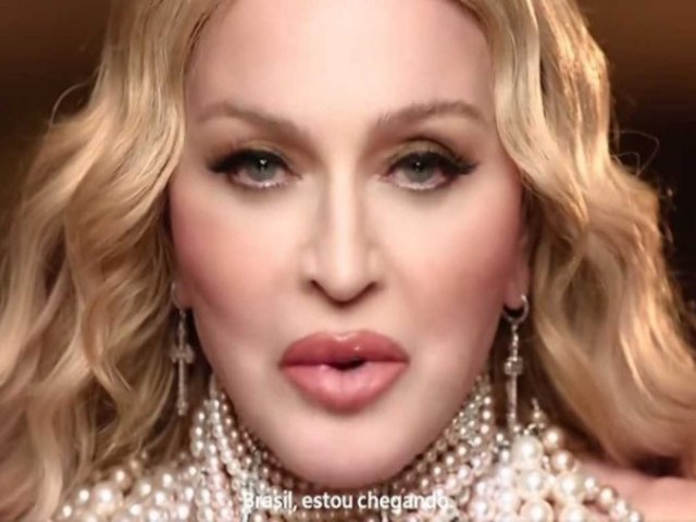 Madonna confirma vinda ao Brasil em vdeo: 