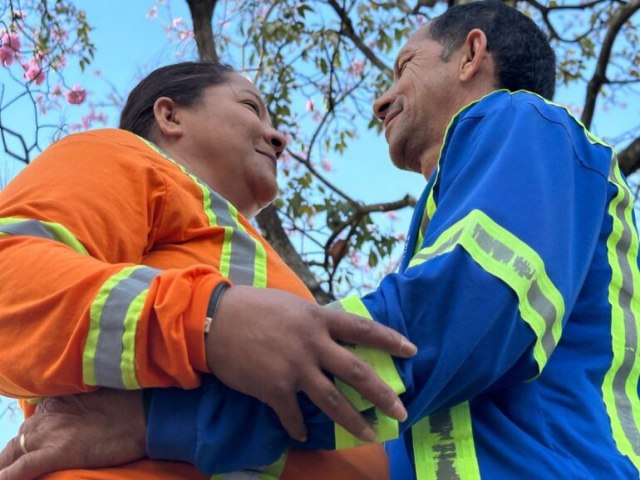 Casados e trabalhando juntos h 17 anos, servidores so inspirao para colegas neste Dia dos Namorados