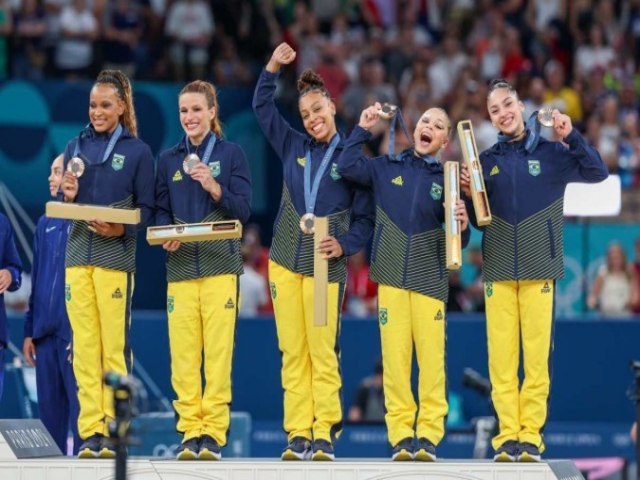 Brasil leva medalha indita na ginstica artstica por equipes nas Olimpadas