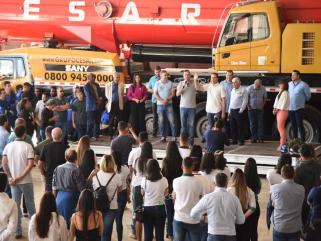 Leandro e Mabel recebem apoio do setor produtivo