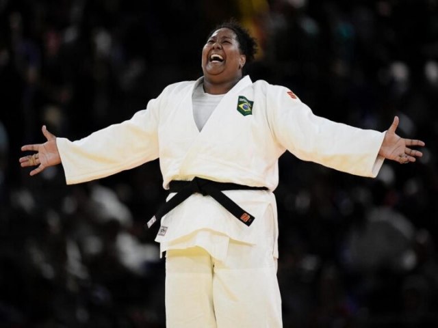 Beatriz Souza, do jud, conquista primeiro ouro do Brasil em Paris 2024