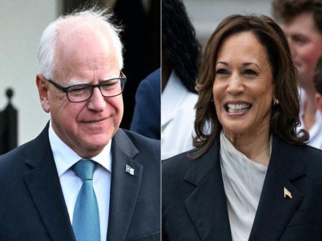 Kamala Harris escolhe Tim Walz, governador de Minessota, como vice da chapa