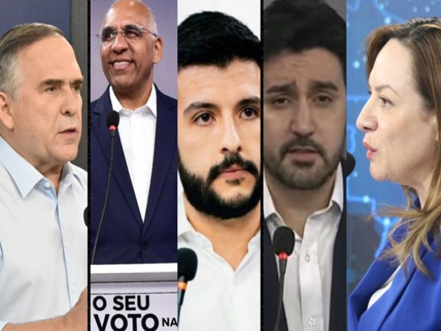 1 debate entre candidatos  Prefeitura de Goinia  marcado por crticas  atual gesto e ausncia de Vanderlan Cardoso