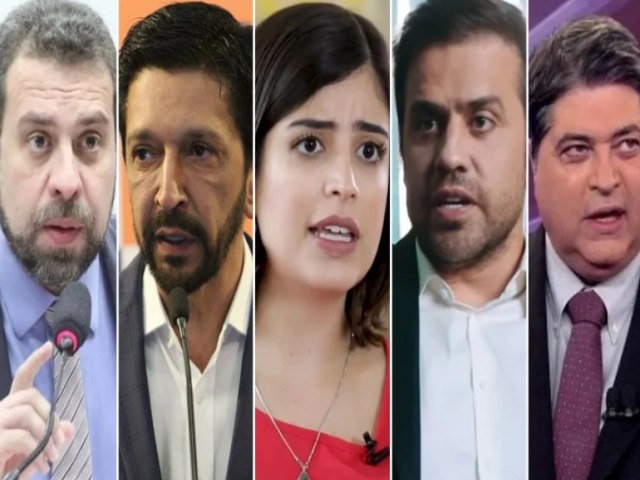 Pesquisa Quaest: Boulos tem 22%, Maral e Nunes, 19%, Tbata 12% e Datena, 8%