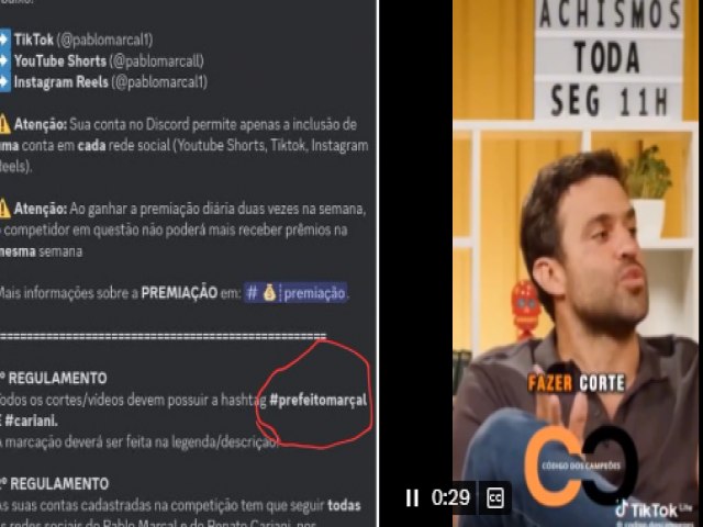 Vdeo: Justia Eleitoral deve cassar candidatura de Pablo Maral por abuso de poder econmico