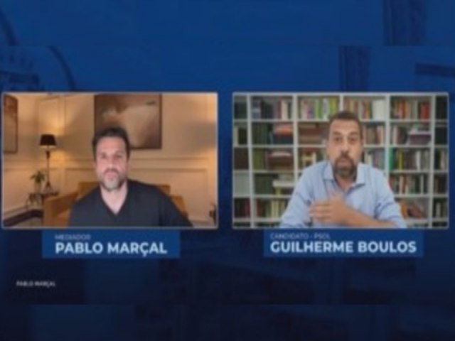 Boulos explica por que aceitou participar de sabatina com Maral; vdeo