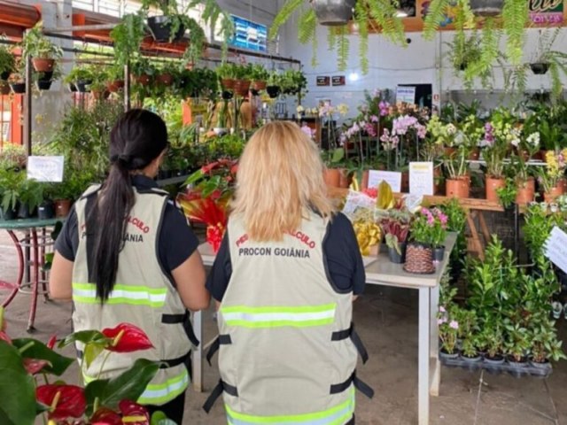 Preos de flores para Dia de Finados variam at 235% em Goinia, aponta pesquisa do Procon