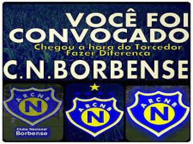 Parabns! Clube Nacional Borbense pelos anos de histria, no AM