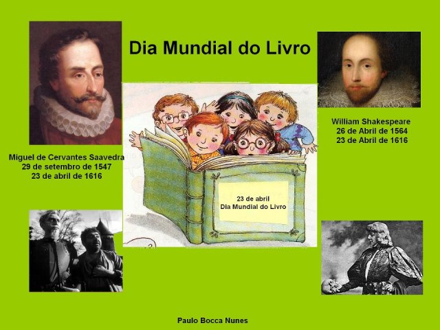 DIA DO LIVRO: 23 DE ABRIL, QUAL O SIGNIFICADO DESTA COMEMORAO?