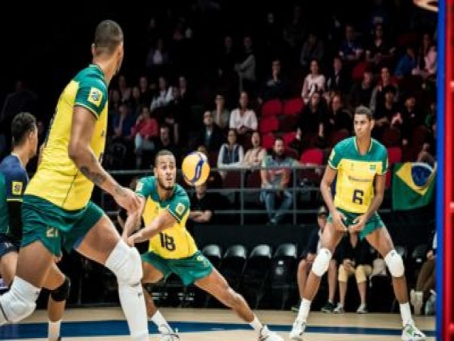 Vlei: Brasil vence Alemanha na estreia na Liga das Naes masculina