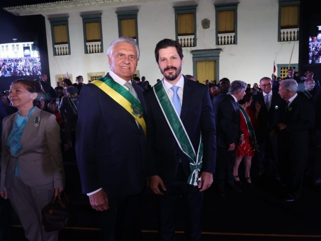 POLTICA Daniel Vilela  homenageado com a Comenda da Ordem do Mrito Anhanguera