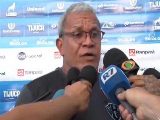 Quero que o Flamengo se dane, diz tcnico do Paysandu sobre jogo em Belm