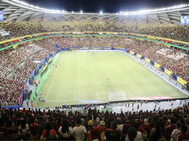 Pblico em jogo da Copa do Brasil foi o pior para o Flamengo em Manaus