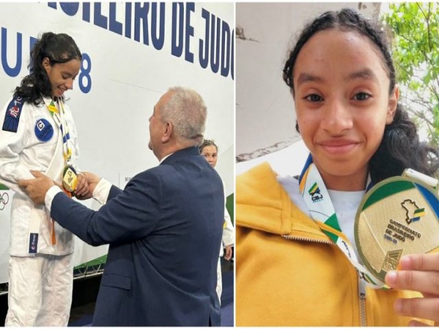 Amazonense de 15 anos conquista ouro no Brasileiro de Jud 2024