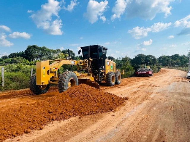 Governo do Amazonas inicia pavimentao do ramal Acajatuba, em Manacapuru