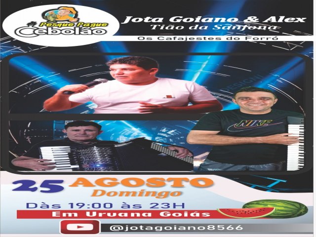  Show de Jota Goiano e os Cafajestes do Forr em Uruna-GO