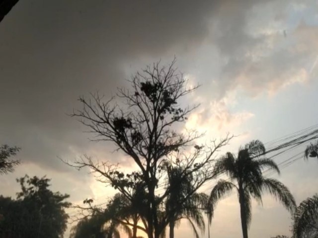 GOIS TEM ALERTA DE TEMPESTADES E CHEGADA DE FRENTE FRIA PARA ESTA SEMANA; VEJA A PREVISO DO TEMPO