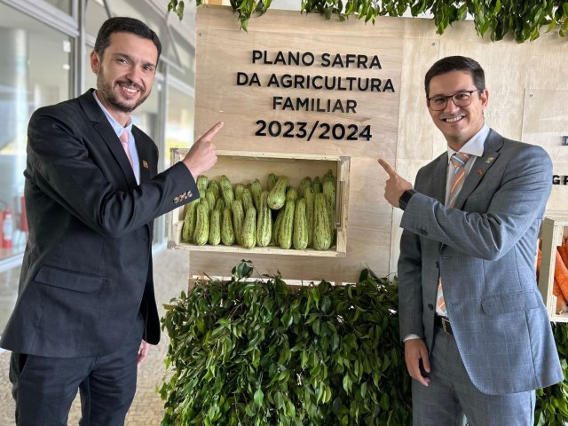 Seapa e Emater participam do lanamento do Plano Safra da Agricultura Familiar