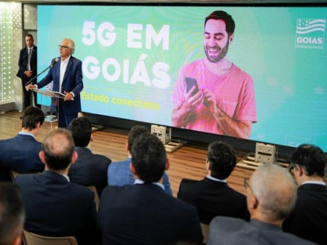 Sinal de internet 5G  ativado em 19 cidades nas regies Norte, Centro e Leste do Estado