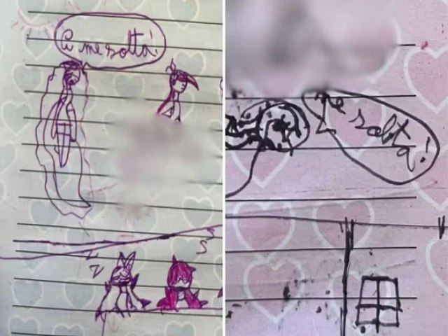 Padrasto  preso aps criana fazer desenhos dos abusos na escola