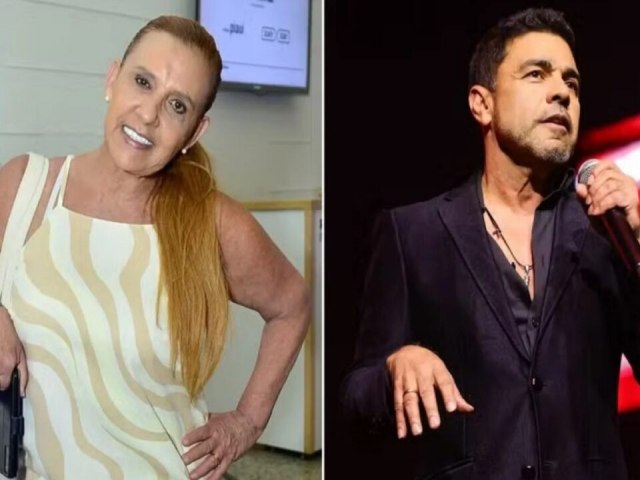 Rita Cadillac revela para Zilu relao prxima com Zez di Camargo: Quando veio de Goinia, no tinha grana