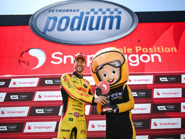 Implacvel, Gabriel Casagrande  pole do GP Chevrolet em Goinia. Dudu Barrichello puxa fila da corrida sprint s 15h30 deste sbado