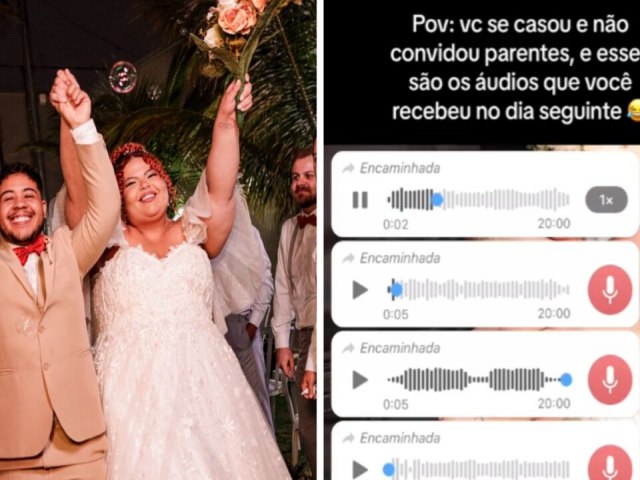 Casamento em Goinia viraliza aps udios de parentes revoltados circularem nas redes sociais