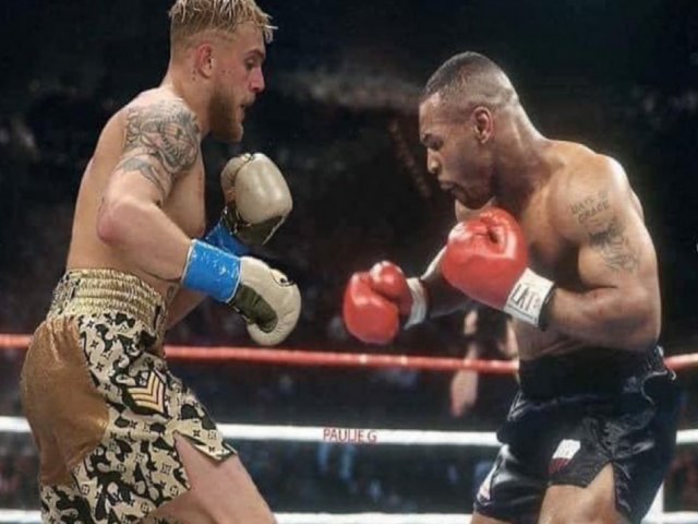 Jake Paul vence Mike Tyson, lenda do boxe, em luta sem grandes emoes