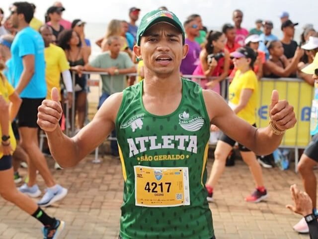 Caririense Cícero Evandro vence sua primeira maratona em Salvador